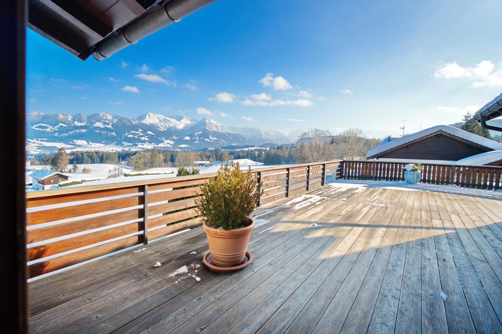 Gaestehaus Bergfrieden Bolsterlang Buitenkant foto